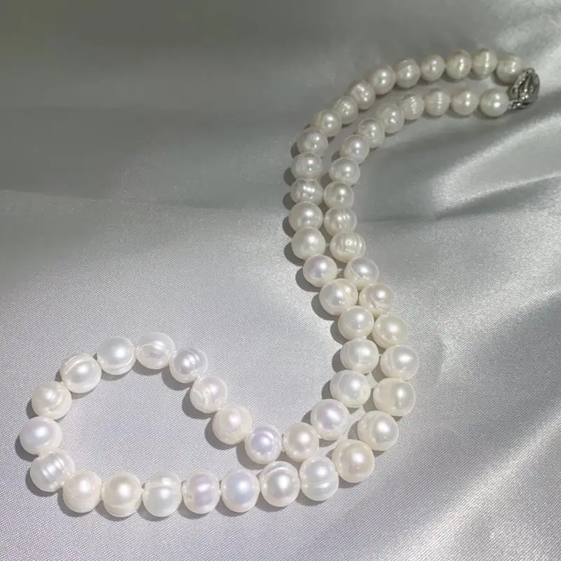 Pearl Trim Chain - Оптовая продажа настоящих жемчужных ожерелий, жемчуг