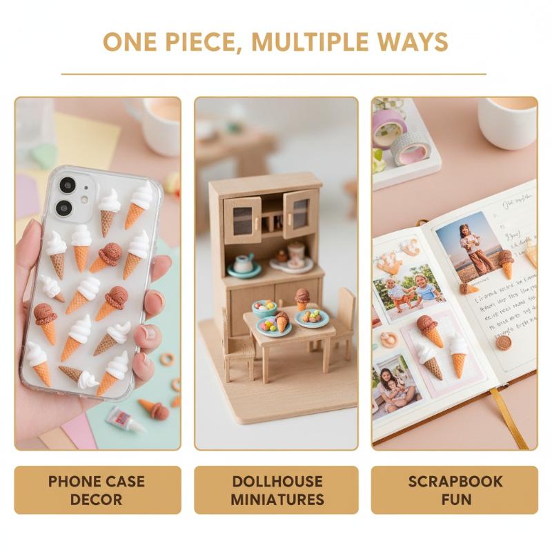 Embellishments For Scrapbooking - Милые миниатюрные украшения из смолы в