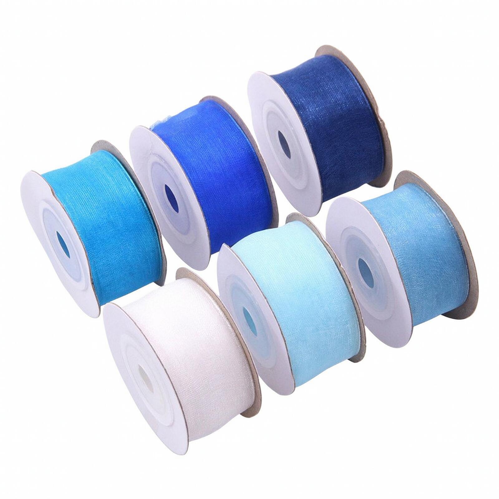 Organza Ribbon Spool - Прозрачная декоративная лента на катушке для