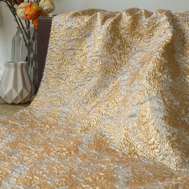 Роскошная красная жаккардовая  – обзор и цена Crystal Mesh Fabric