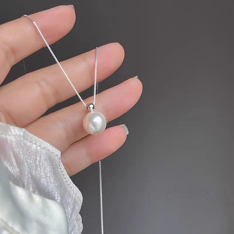 Ожерелье из стерлингового сере – обзор и цена Pearl Trim Chain