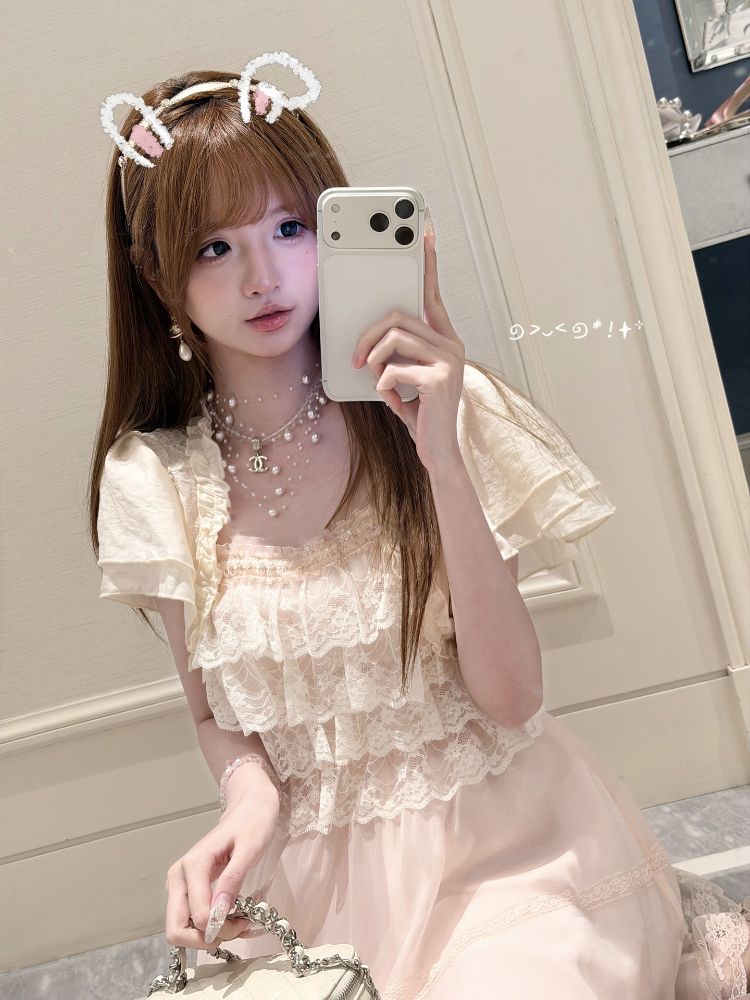 Японский винтажный комплект в  – обзор и цена Elastic Lace Trim
