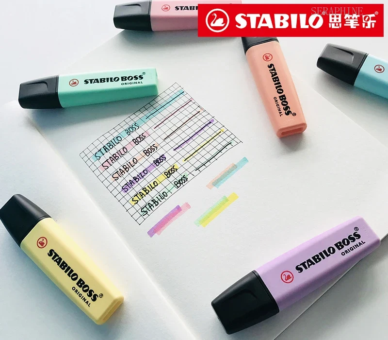 STABILO BOSS ORIGINAL: пастель – обзор и цена Stabilo Marker Boss