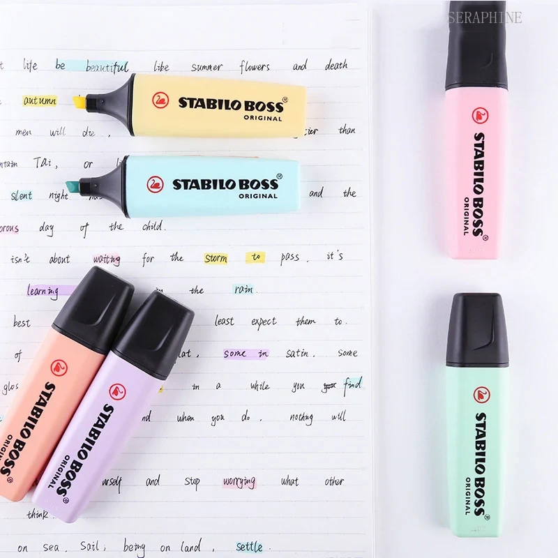 STABILO BOSS ORIGINAL: пастель – обзор и цена Stabilo Marker Boss